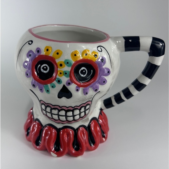 Blue Sky Other - Blue Sky Heather Goldminc 2022 Halloween Mug Three Small chips on bottom front